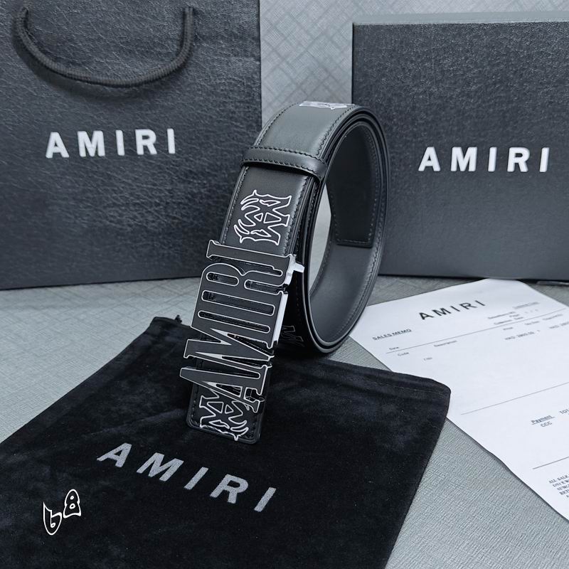 Amiri belt 38mmX90-125cm lb (31)