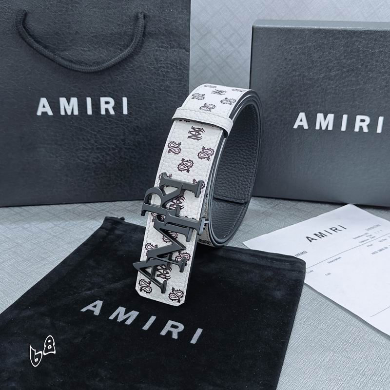 Amiri belt 38mmX90-125cm lb (31)