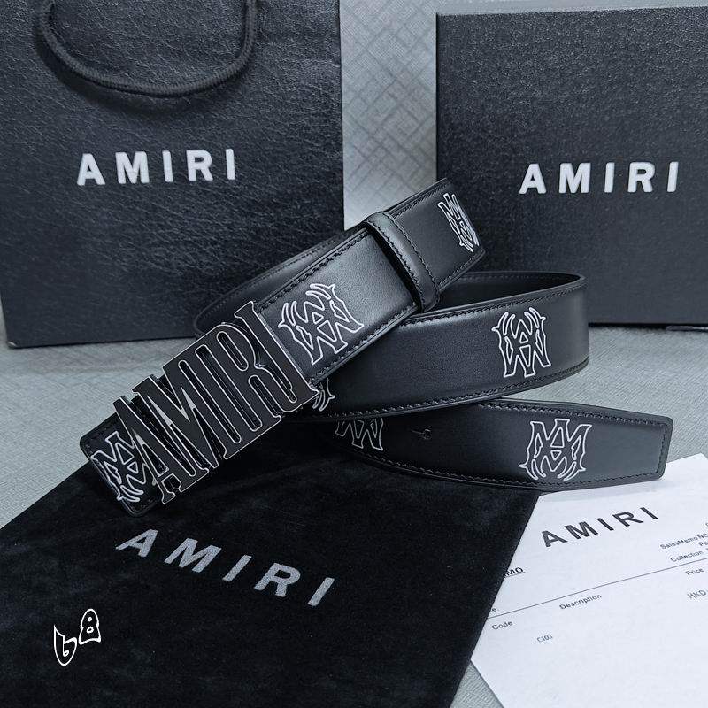 Amiri belt 38mmX90-125cm lb (32)