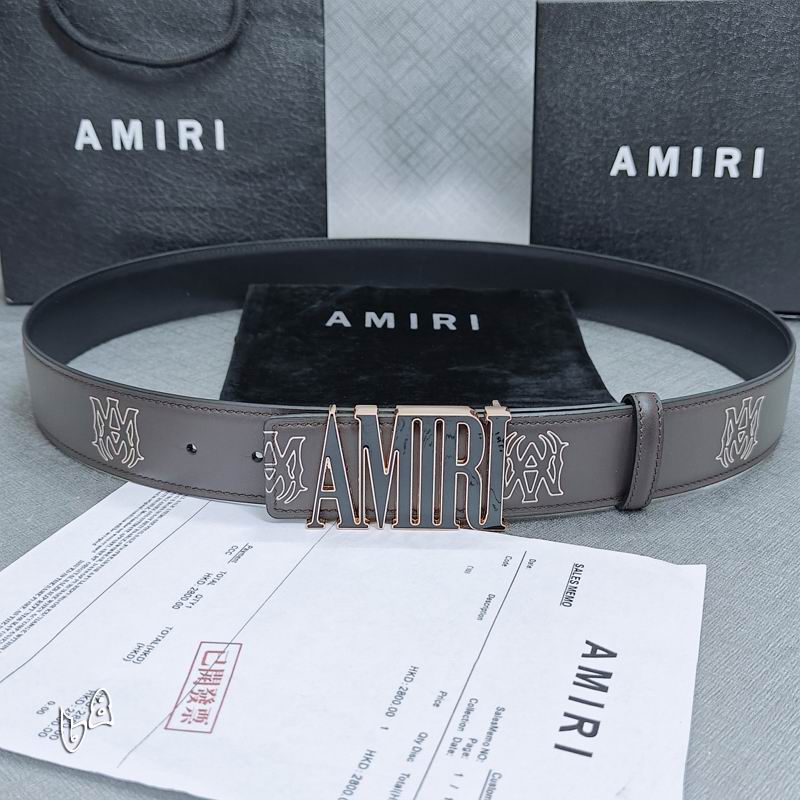 Amiri belt 38mmX90-125cm lb (33)