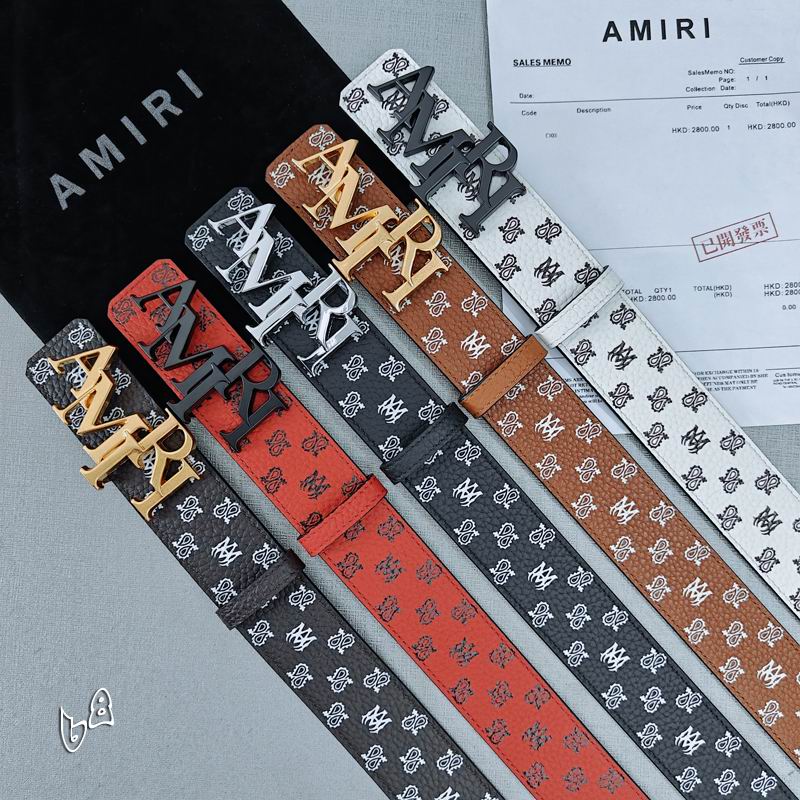 Amiri belt 38mmX90-125cm lb (33)