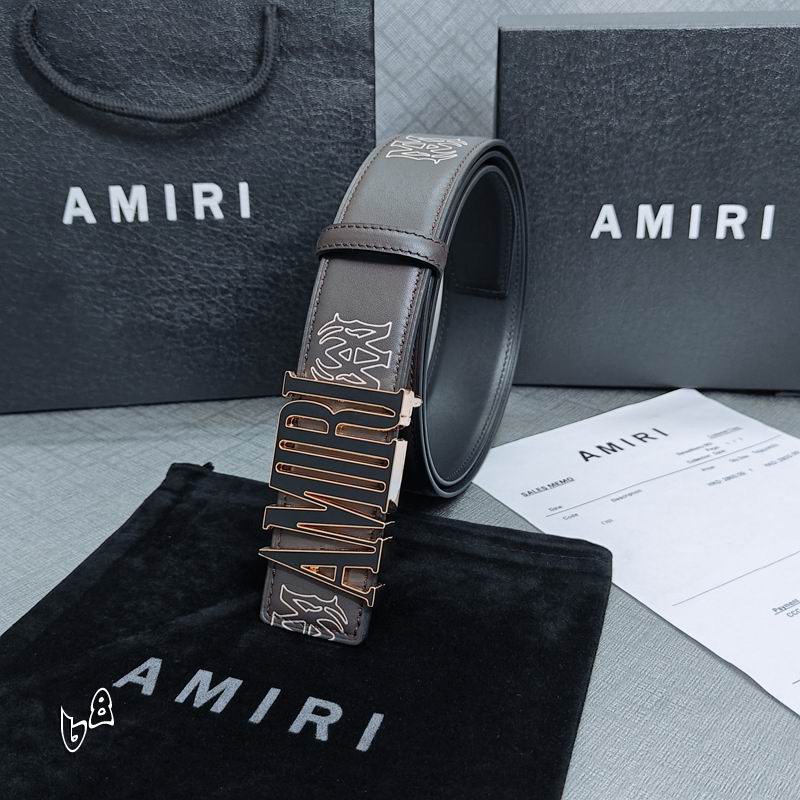 Amiri belt 38mmX90-125cm lb (34)