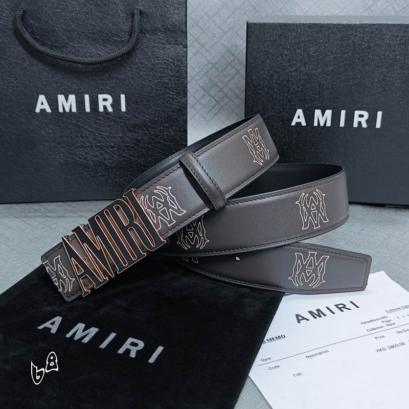 Amiri belt 38mmX90-125cm lb (35)
