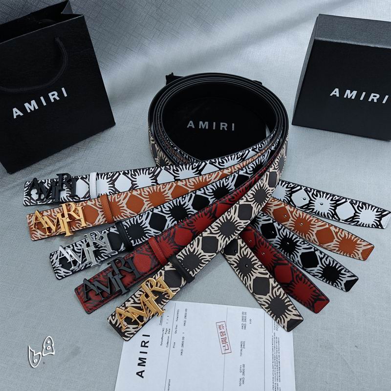 Amiri belt 38mmX90-125cm lb (37)