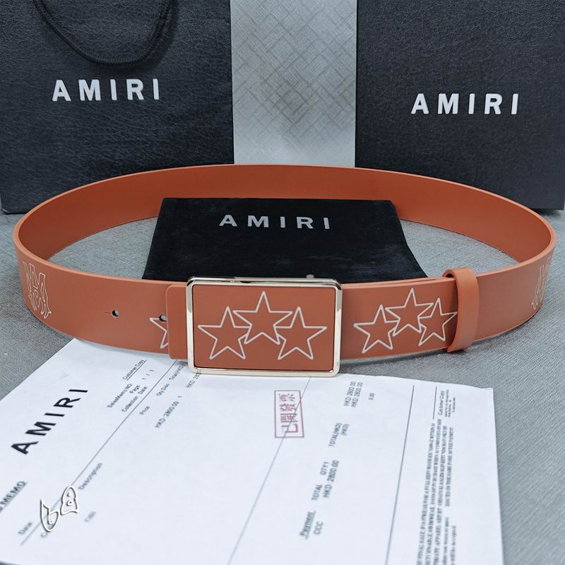 Amiri belt 38mmX90-125cm lb (41)