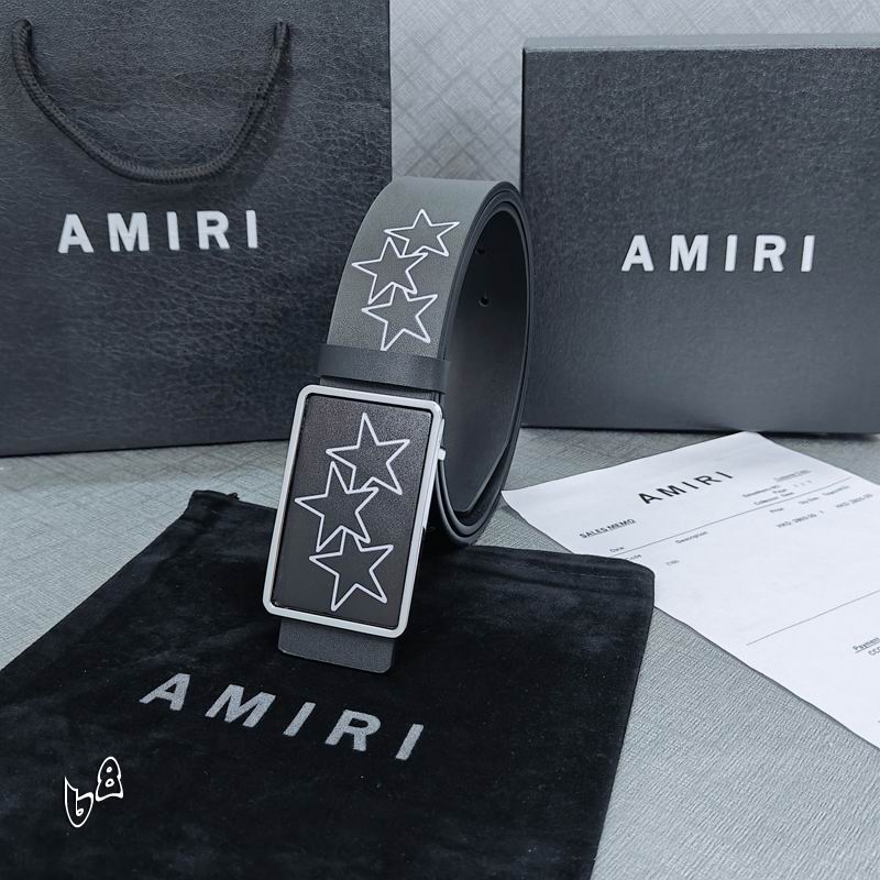 Amiri belt 38mmX90-125cm lb (45)