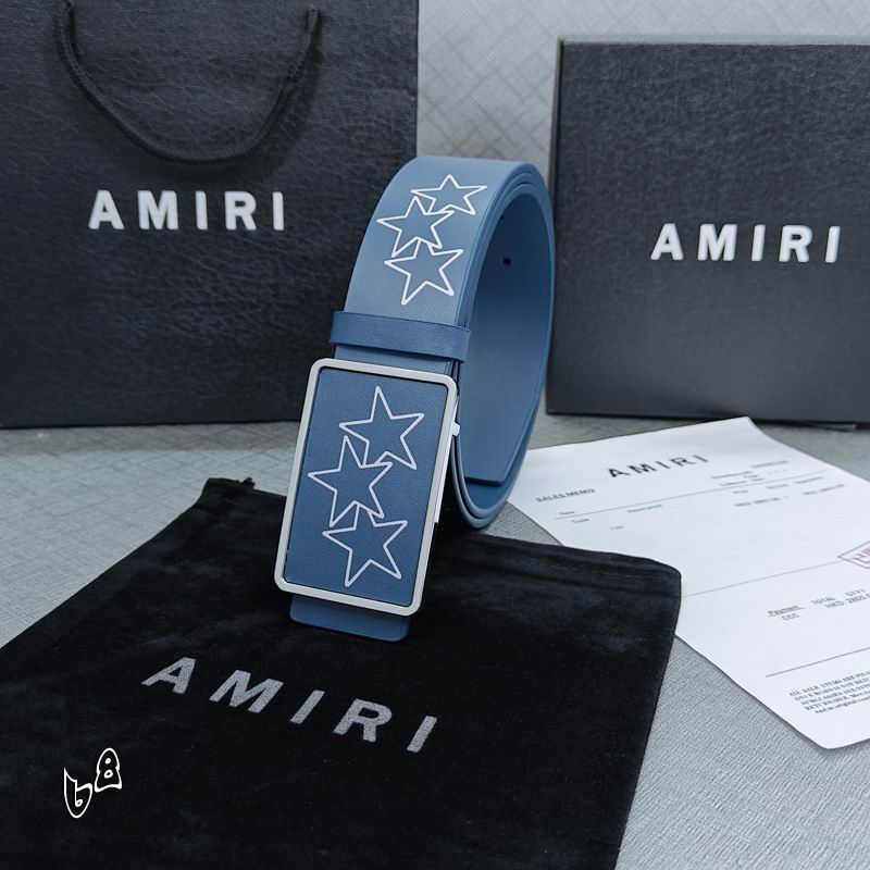 Amiri belt 38mmX90-125cm lb (51)