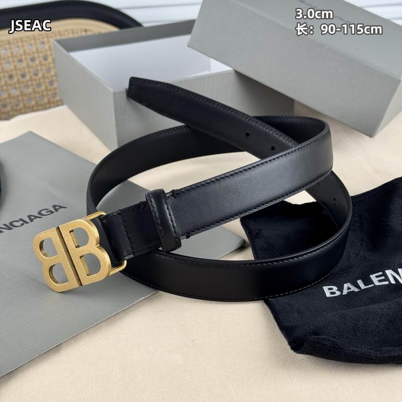 Balenciaga belt 30mmX90-115cm 8L (10)
