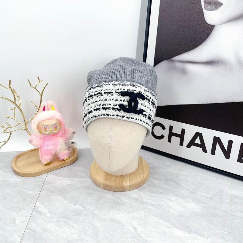 Chanel  scarf hat dx (12)