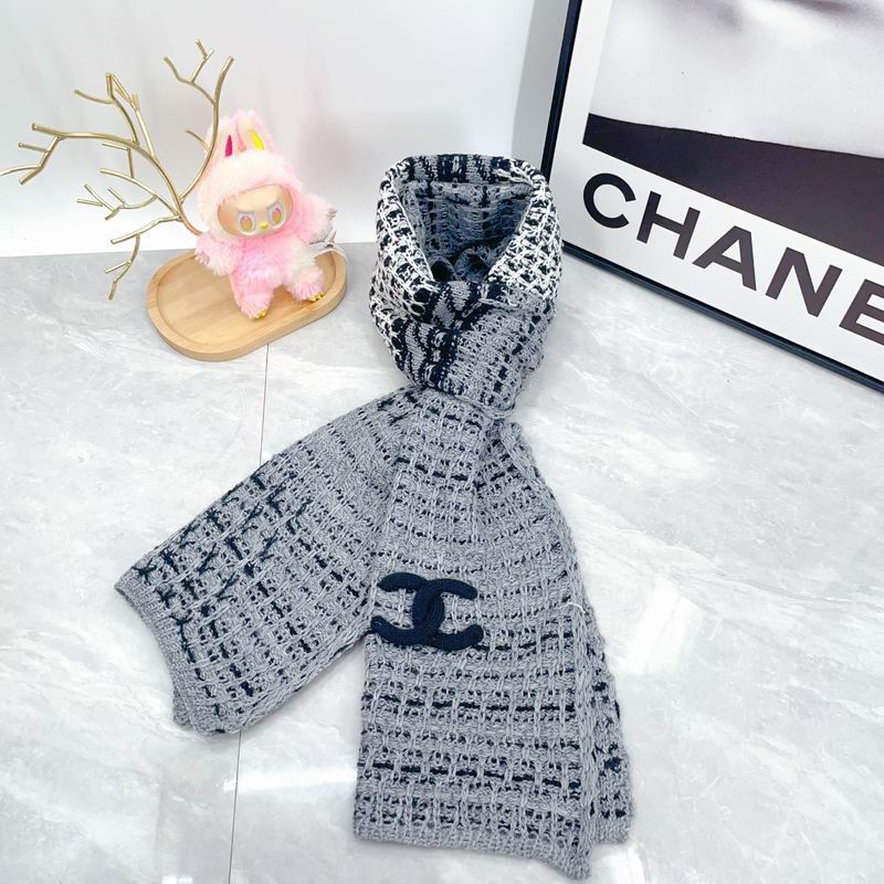 Chanel  scarf hat dx (13)