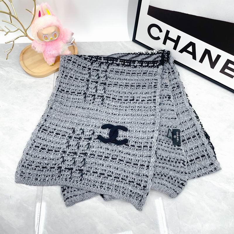 Chanel  scarf hat dx (14)