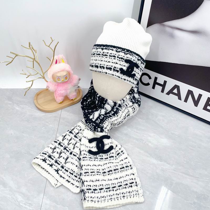 Chanel  scarf hat dx (20)