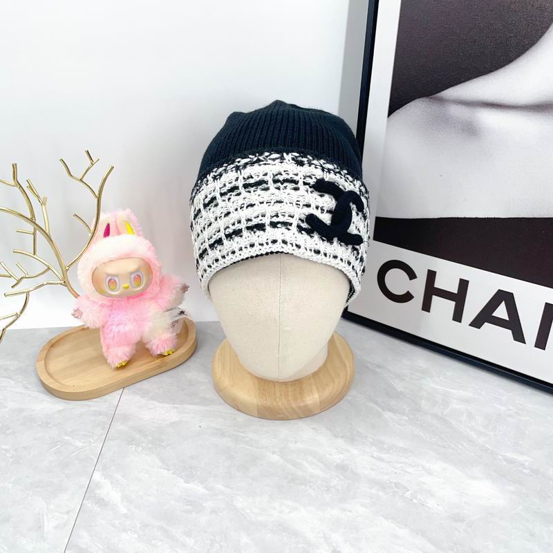 Chanel  scarf hat dx (3)