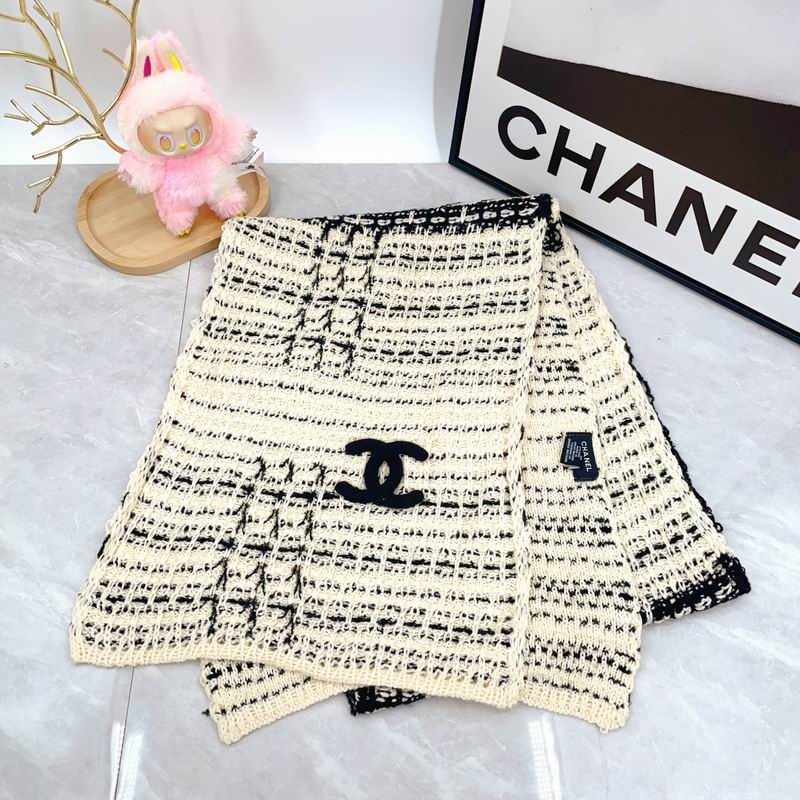 Chanel  scarf hat dx (31)