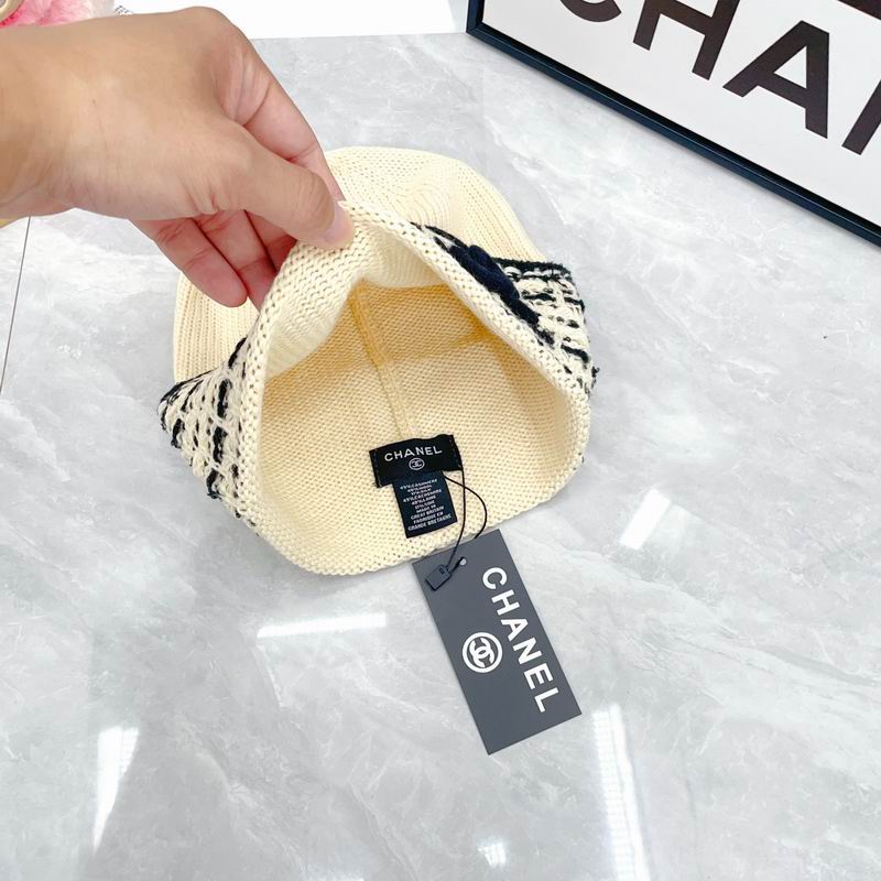 Chanel  scarf hat dx (36)