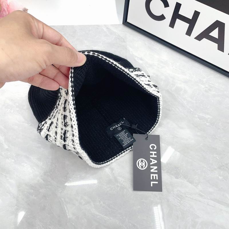 Chanel  scarf hat dx (6)
