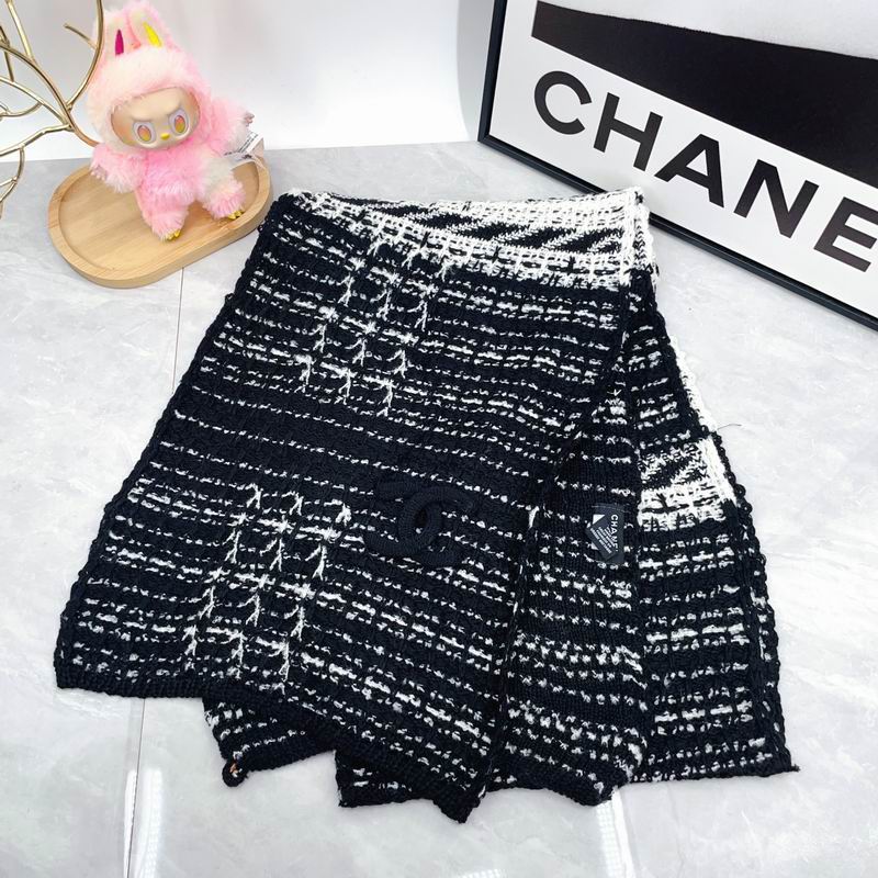 Chanel  scarf hat dx (9)