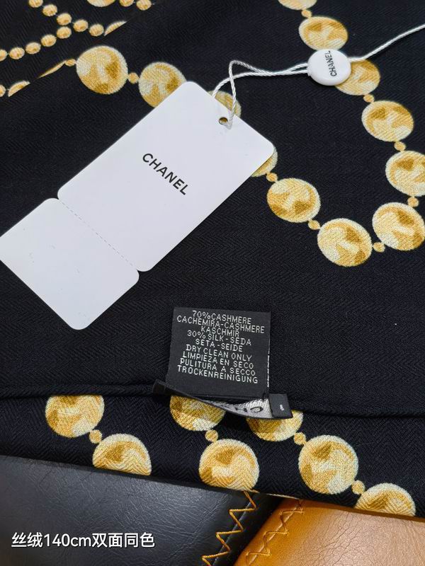 Chanel 140X140cm 70%羊绒30%真丝 E32 (3)