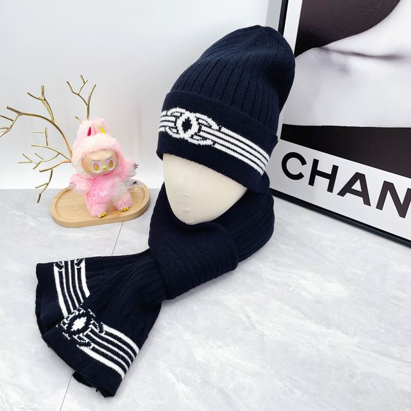 Chanel Scarf hat dx (85)