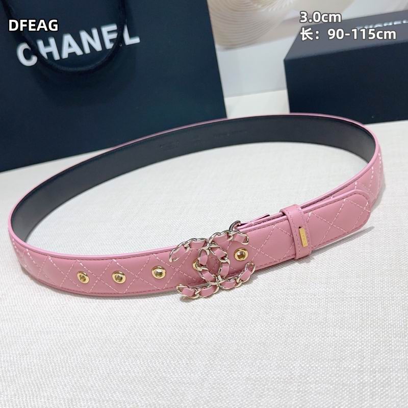 Chanel belt 30mmX90-115cm 8L (1)