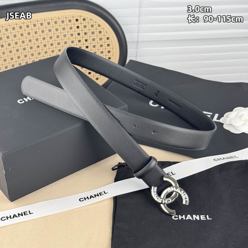 Chanel belt 30mmX90-115cm 8L (10)