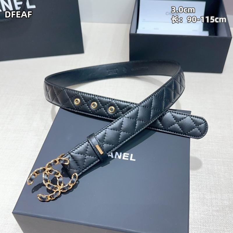Chanel belt 30mmX90-115cm 8L (10)
