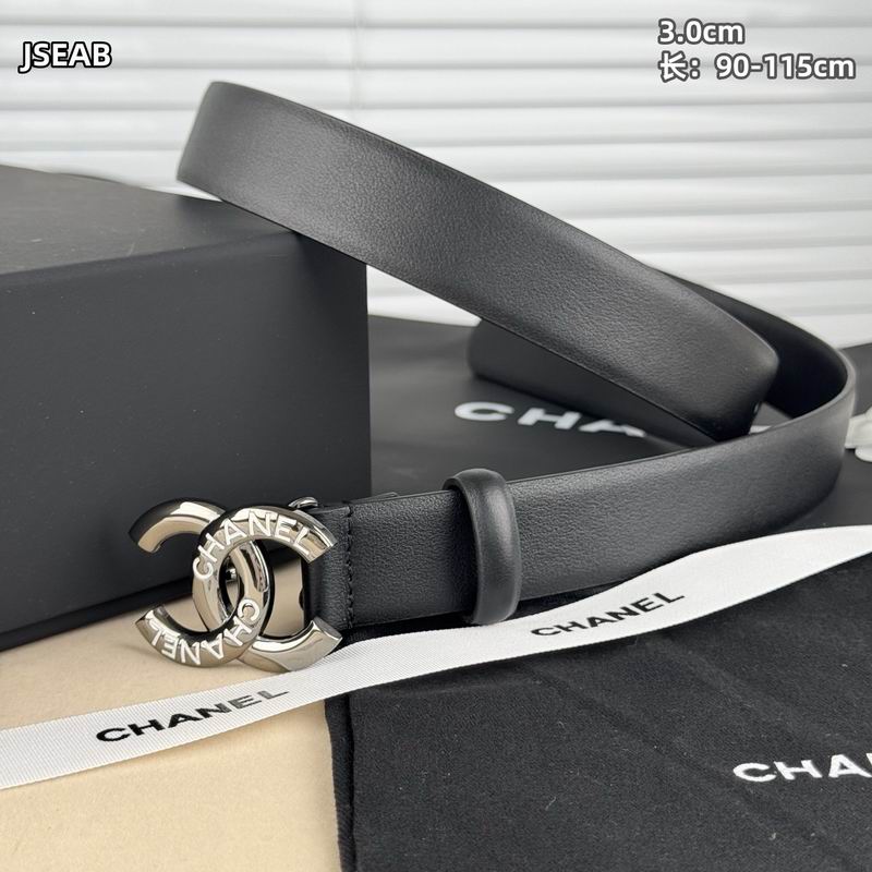 Chanel belt 30mmX90-115cm 8L (12)