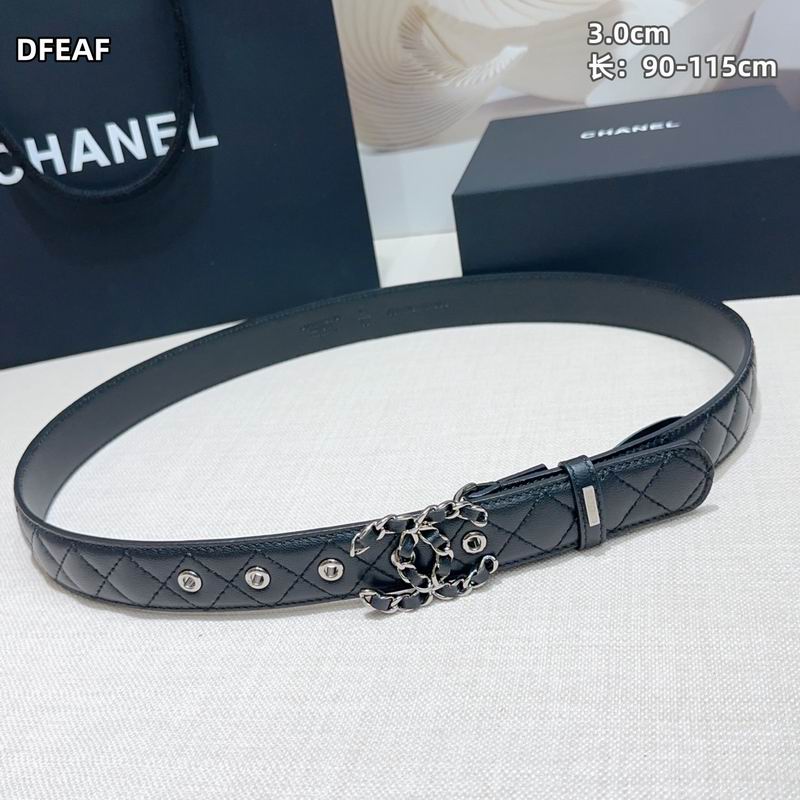 Chanel belt 30mmX90-115cm 8L (13)