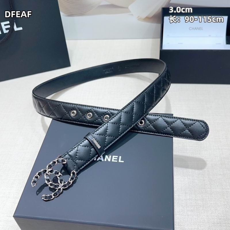 Chanel belt 30mmX90-115cm 8L (14)