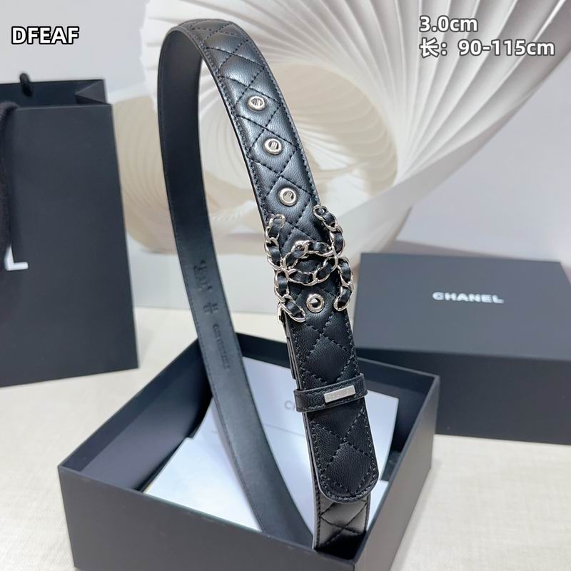 Chanel belt 30mmX90-115cm 8L (15)