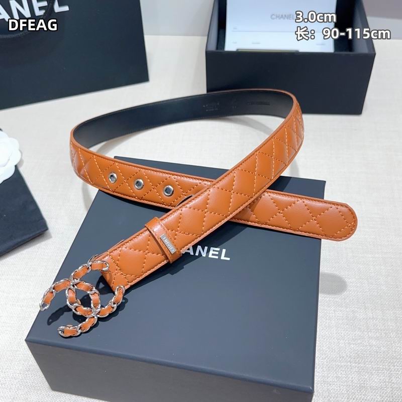 Chanel belt 30mmX90-115cm 8L (15)