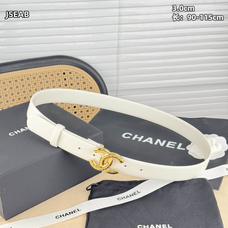 Chanel belt 30mmX90-115cm 8L (17)