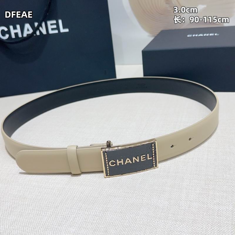 Chanel belt 30mmX90-115cm 8L (17)