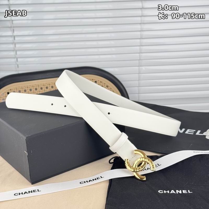 Chanel belt 30mmX90-115cm 8L (18)