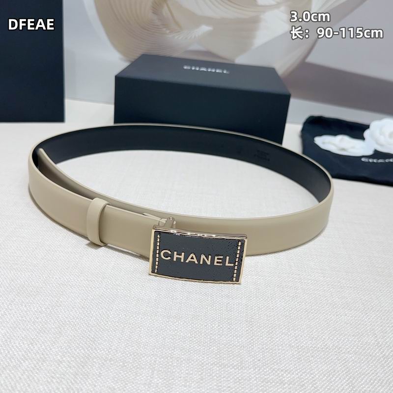 Chanel belt 30mmX90-115cm 8L (18)