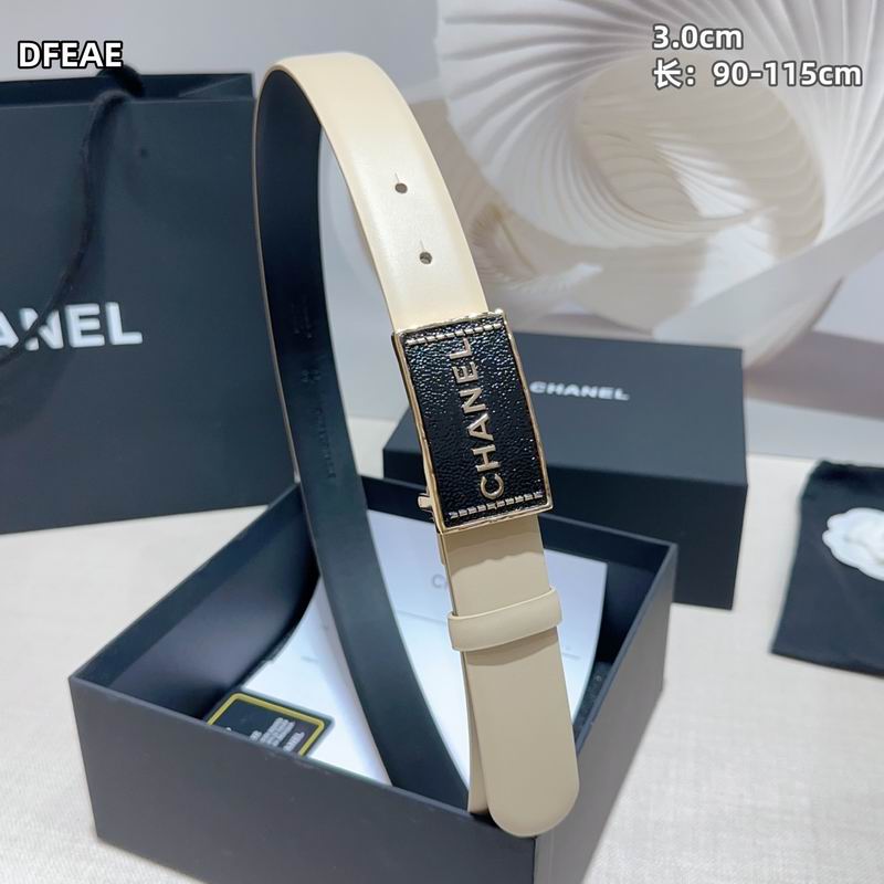 Chanel belt 30mmX90-115cm 8L (19)