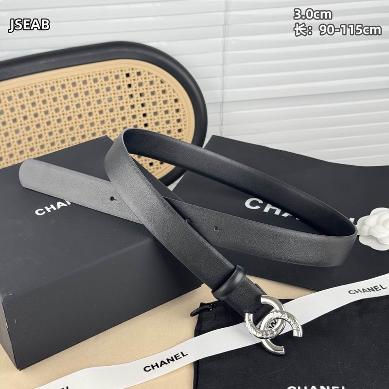 Chanel belt 30mmX90-115cm 8L (2)