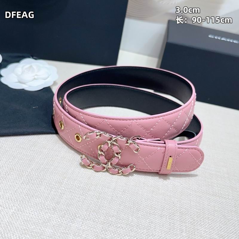 Chanel belt 30mmX90-115cm 8L (2)