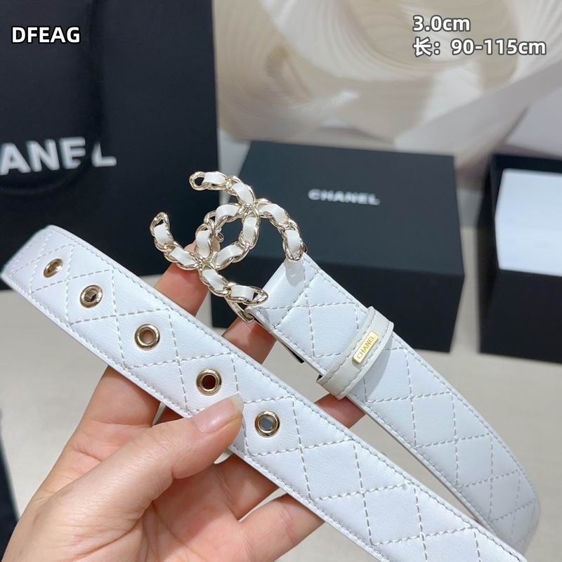 Chanel belt 30mmX90-115cm 8L (20)