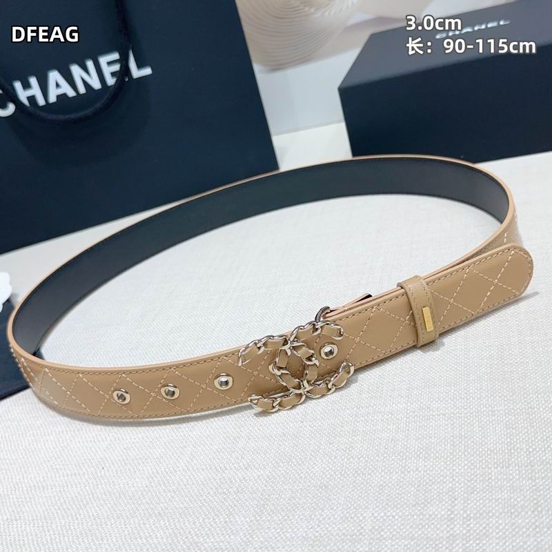 Chanel belt 30mmX90-115cm 8L (21)