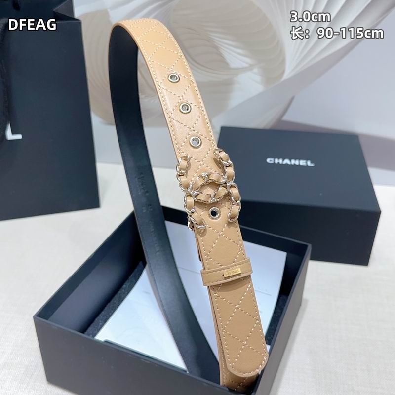 Chanel belt 30mmX90-115cm 8L (23)