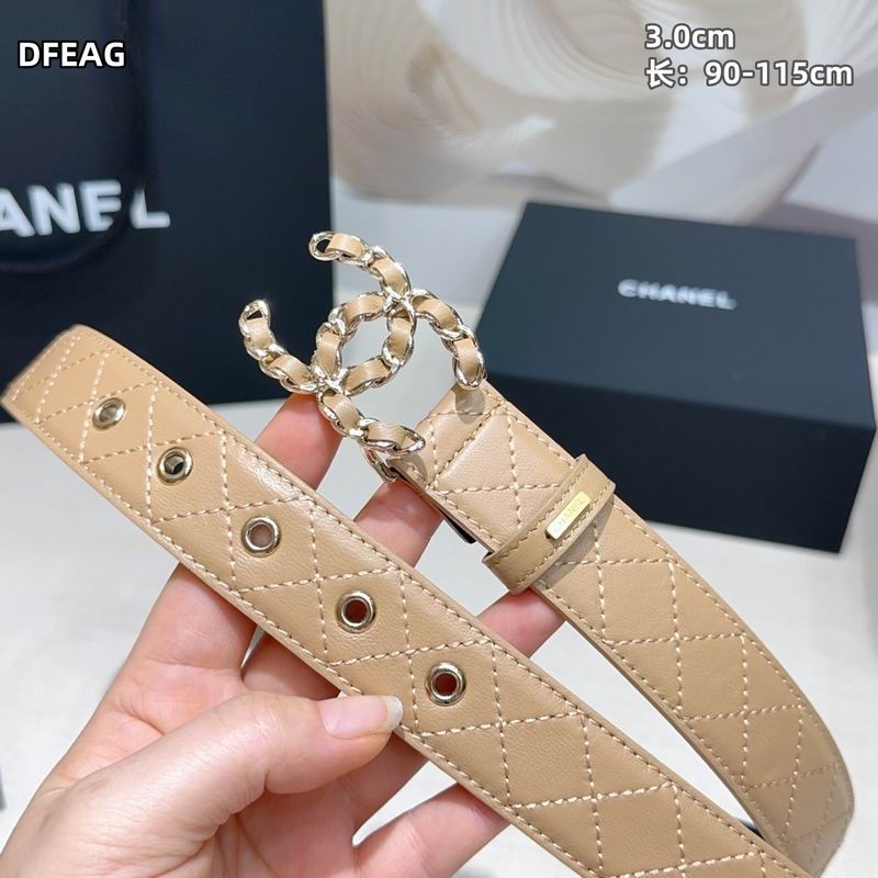 Chanel belt 30mmX90-115cm 8L (24)