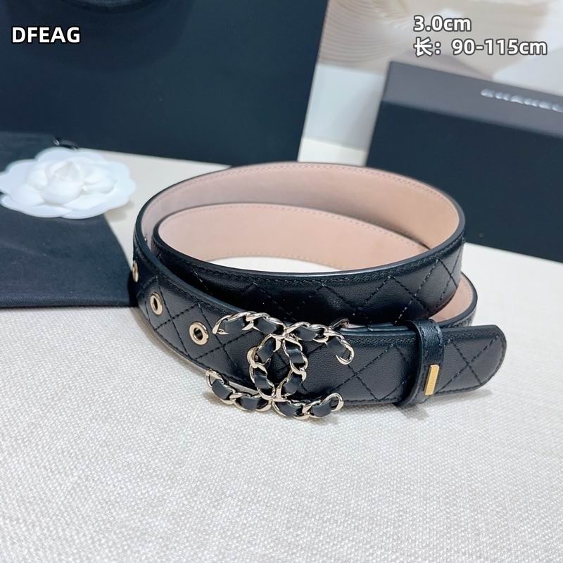 Chanel belt 30mmX90-115cm 8L (30)