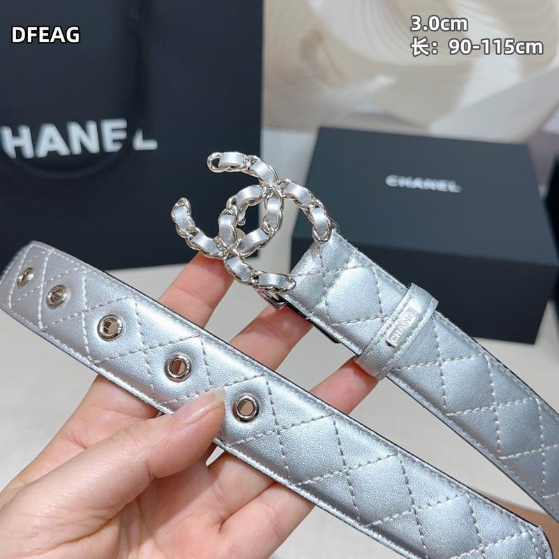 Chanel belt 30mmX90-115cm 8L (36)