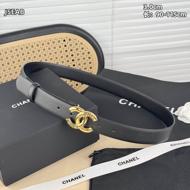 Chanel belt 30mmX90-115cm 8L (5)