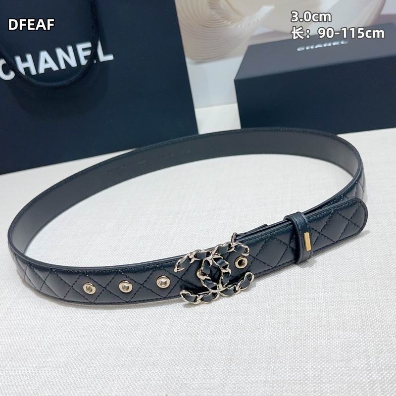 Chanel belt 30mmX90-115cm 8L (5)