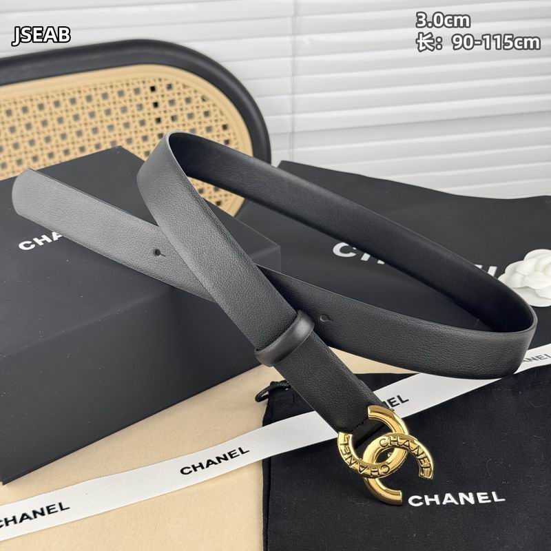 Chanel belt 30mmX90-115cm 8L (6)