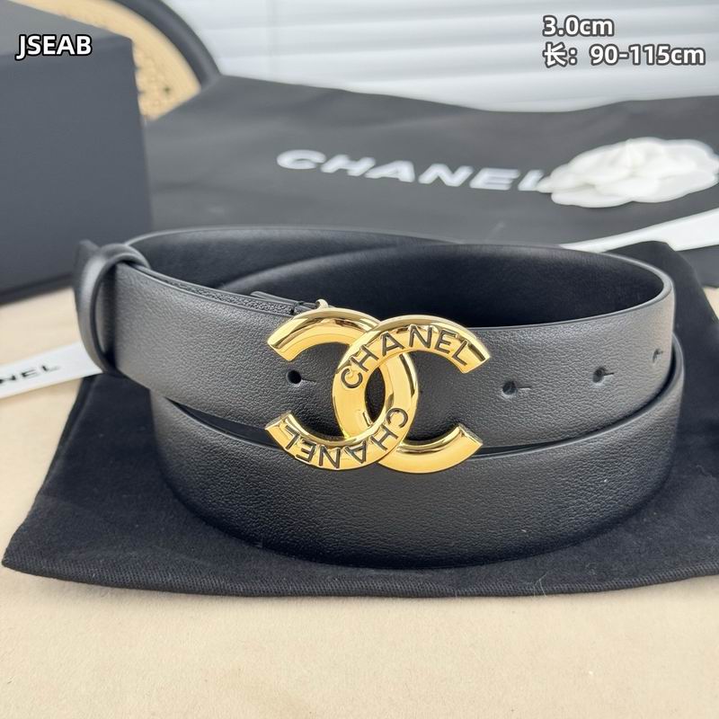 Chanel belt 30mmX90-115cm 8L (8)