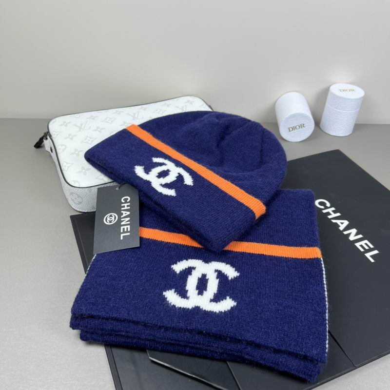 Chanel scarf hat dx (15)
