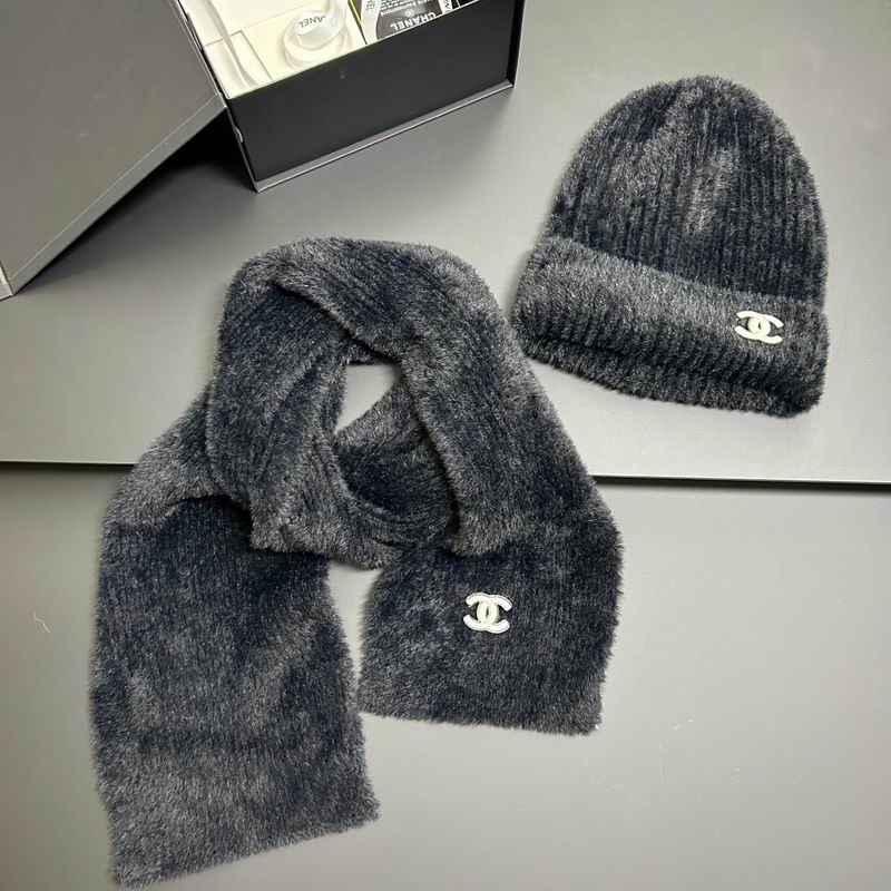 Chanel scarf hat dx (18)